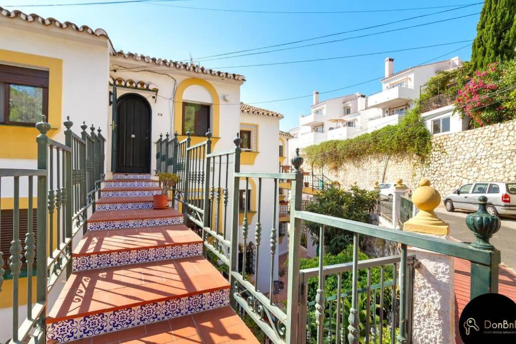 Sea view apartment in Benalmádena la Capellanía Exterior foto